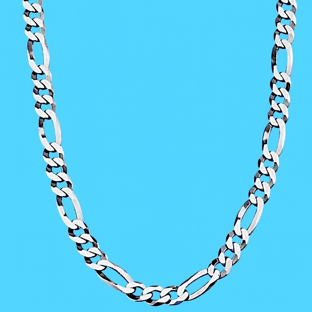 Figaro Chain Necklace for Men and Women 8mm